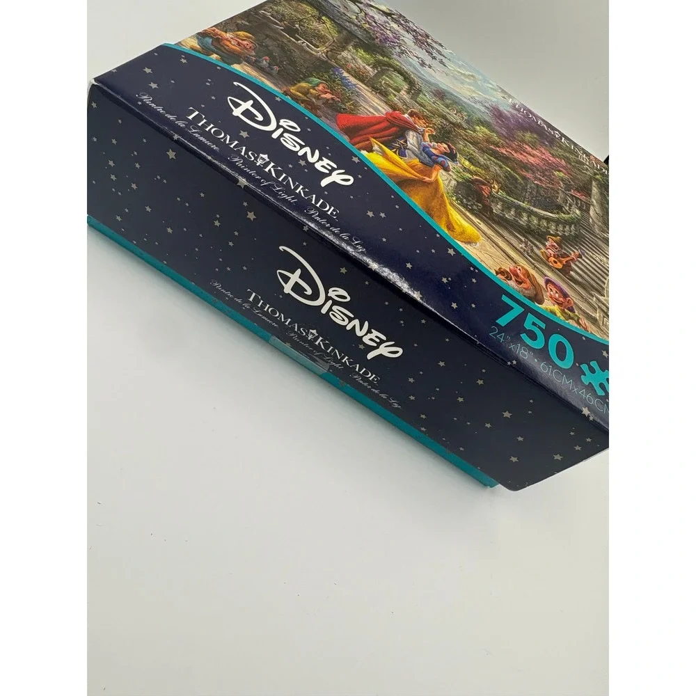 Disney‎ Thomas Kinkade Snow White Dancing 750 pc Puzzle SEALED Brand New Ceaco